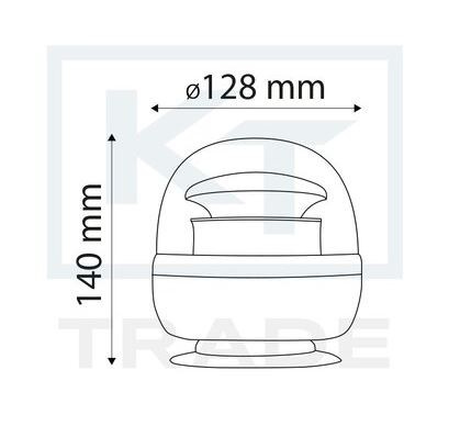Girofar led smd cu acumulator - Img 7
