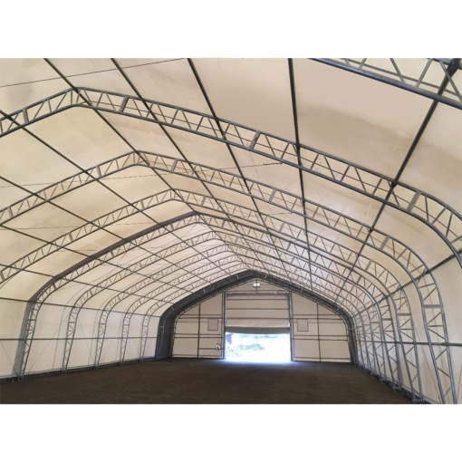 Hala industriala din PVC, lungime 61m, latime 21.35m, inaltime 8.54m cu structura de rezistenta metalica - Img 2