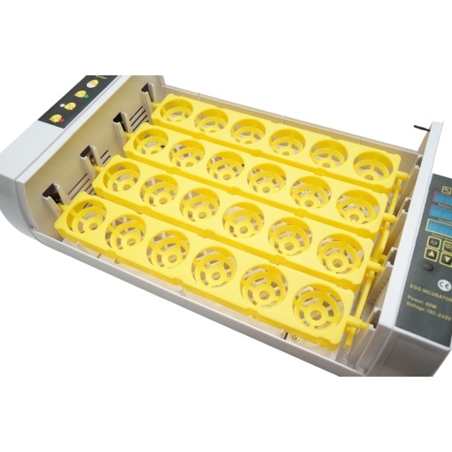 Incubator automat 24 oua 60W, 220V cu rotire automata, control temperatura, umiditate, afisaj digital - Img 7