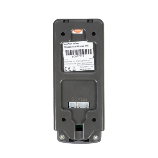 Interfon video SilverCloud House 715, ecran LCD 7 inch, camera de exterior, night vision, iesire yala electromagnetica - Img 8