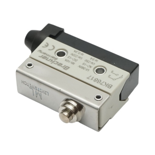 Intrerupator de limita cu buton scurt 380V AC/250V DC Breckner Germany - Img 4
