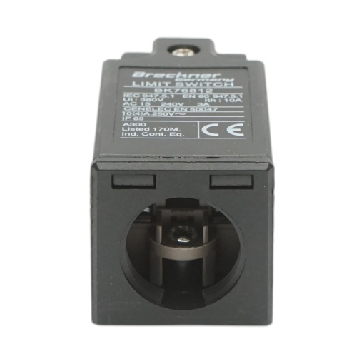 Intrerupator limita cu actuator tip piston, rola orizontala si brat scurt 250V/380V, 10A IP65 Breckner Germany - Img 5