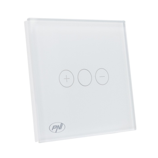 Intrerupator simplu cu touch si dimmer PNI SafeHome DIM101, 1X700W, Live Wire, fara nul, sticla dimabil - Img 5
