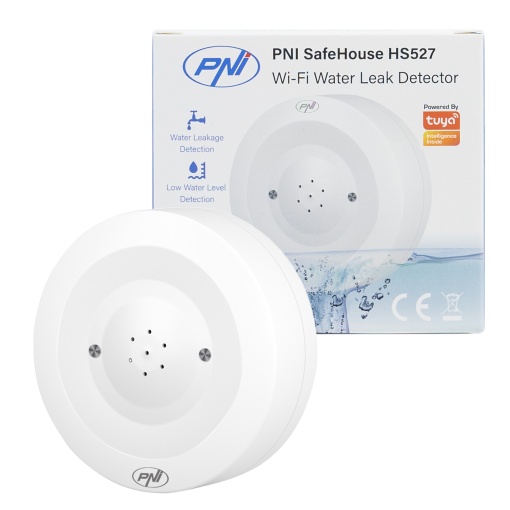 Kit anti-inundatie Valva inteligenta pentru apa PNI SV180 conectivitate Wi-Fi + Detector inundatie inteligent PNI Safe House HS527 - Img 14