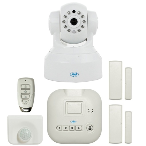 Kit casa inteligenta PNI SmartHome SM400 + camera video SM460 sistem de alarma si monitorizare video prin internet - Img 7