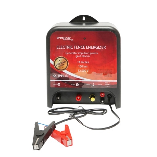 Kit complet gard electric 12V, 14 Joule sarma 1000m cu panou solar 20W si 100 izolatori Breckner Germany - Img 6