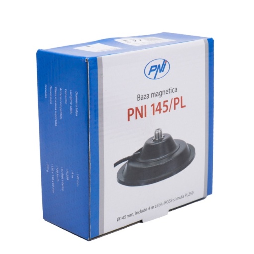 Kit Statie radio CB PNI ESCORT HP 8024 ASQ + Antena CB PNI ML145 cu magnet 145/PL - Img 4