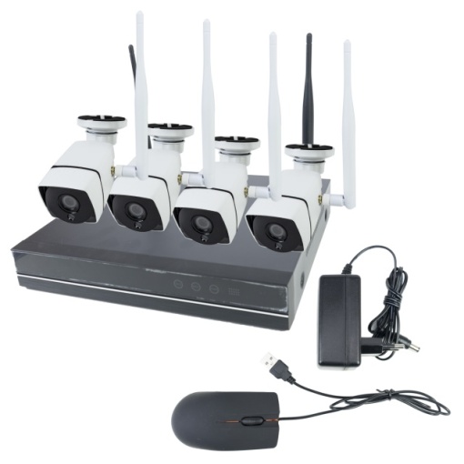 Kit supraveghere video PNI House WiFi504 NVR 8 canale 1080P si 4 camere wireless de exterior - Img 6