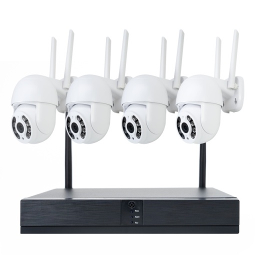 Kit supraveghere video PNI House WiFi893S NVR si 4 camere PTZ wireless de exterior 3MP, P2P, IP65 - Img 8