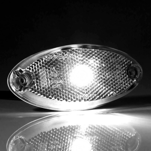 Lampa marcaj 102x45 cu LED, alba Fristom - Img 4