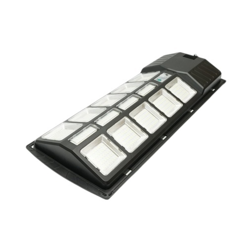 Lampa solara LED iluminat stradal 300W cu panou solar 15W, baterie LiFePO4 12000mAh, senzor miscare, telecomanda, prindere stalp IP67 Breckner Germany - Img 8
