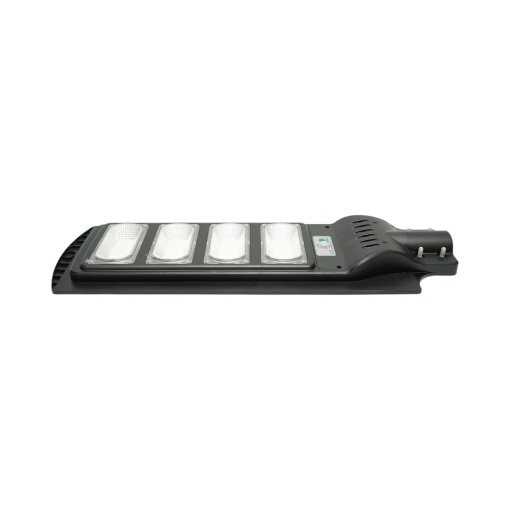 Lampa solara LED iluminat stradal 300W cu panou solar 18W, baterie LiFePO4 16000mAh, senzor miscare, telecomanda, prindere stalp IP65 Breckner Germany - Img 8