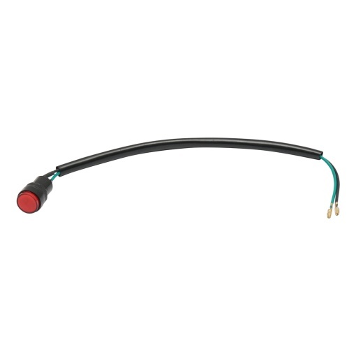 Martor luminos rosu cu cablu tablou bord pentru New Holland, Fiat si UTB U-445 - Img 3