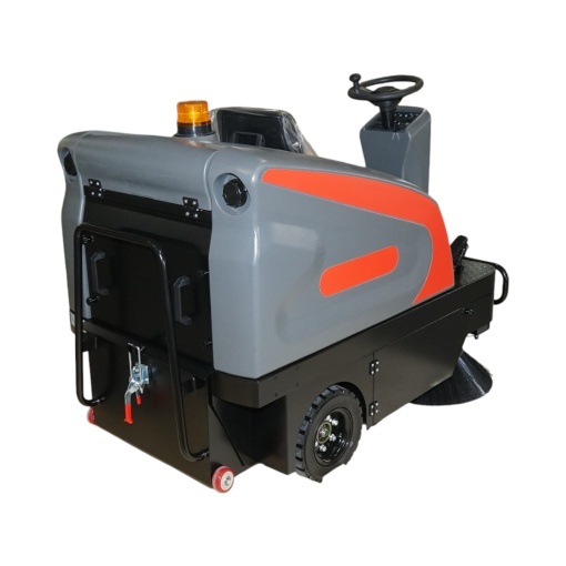 Masina de maturat stradala cu aspirare 48V/80Ah, 2.2kW, latime maturare 1380mm, cos colectare 120L, productivitate 8000 mp/h - Img 6