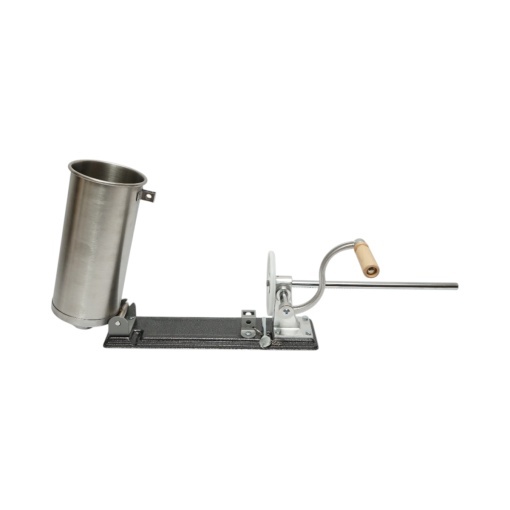 Masina de umplut carnati orizontala inox 3kg, 4 palnii 15, 19, 22, 25mm incluse - Img 6