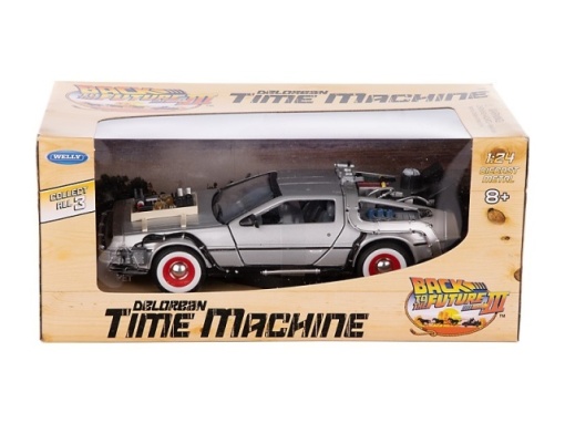 Masina Jucarie Metalica 1:24 Back To The Future III - Img 2