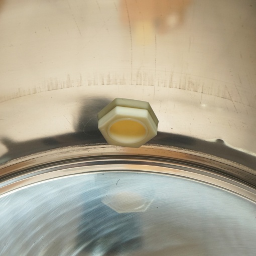 Maturator din inox cu capac pentru miere de albine 200kg - Img 2