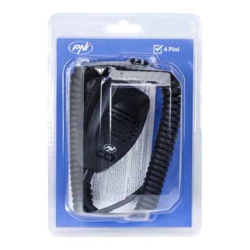 Microfon PNI CDS04 tip condenser cu 4 pini pentru statie radio CB - Img 8