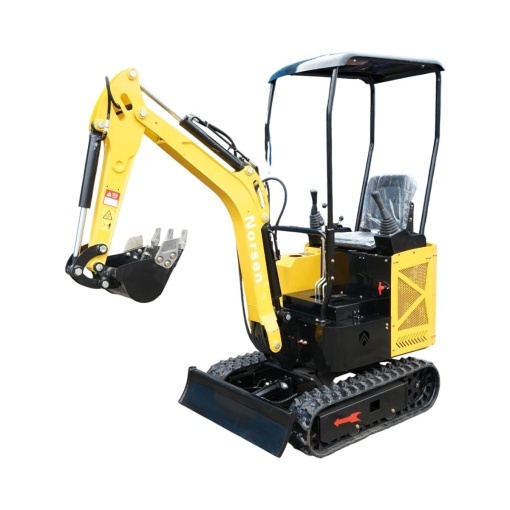 Mini excavator 1.2T pe senile cu semicabina, motor diesel 10CP, 499cc, adancime sapare 1750mm, 3 cupe incluse 270/390/560mm - Img 2