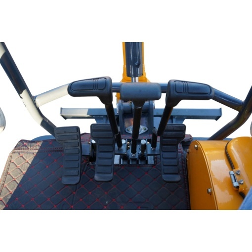 Mini excavator 2T pe senile cu semicabina, motor diesel Laidong 25CP, adancime sapare 2060mm, 3 cupe incluse 170/440/780mm THOR - Img 9