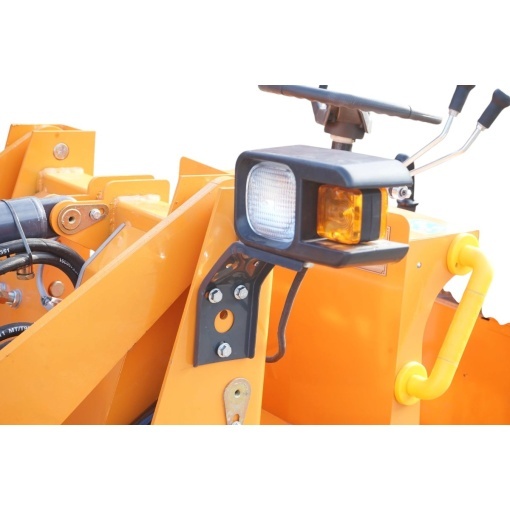 Mini incarcator frontal articulat 900kg 4x4, motor diesel 35CP, capacitate ridicare 500kg, latime cupa 1000mm THOR - Img 14