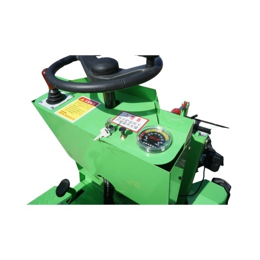 Mini incarcator frontal electric articulat 4x4, 2 motoare brushless 2200W, baterie 60V/70Ah, capacitate ridicare 400kg, latime cupa 1000mm THOR - Img 8