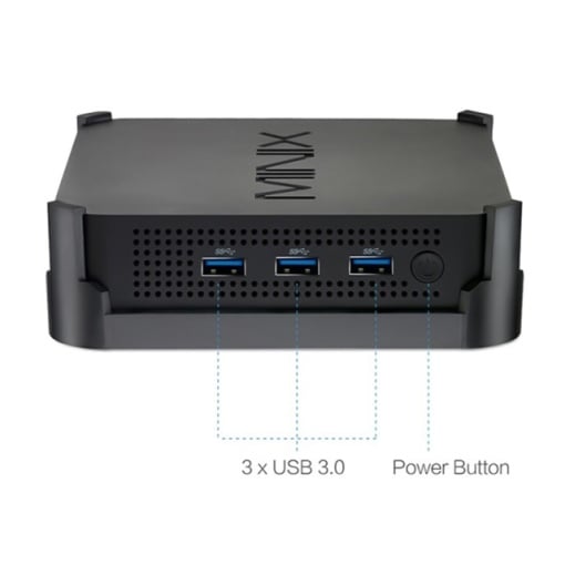 Mini PC Minix NEO J50C-4 Max, Windows 10 Pro, Intel Pentium Silver, memorie 240GB SSD, RAM 8GB DDR4, Bluetooth 4.1 - Img 2
