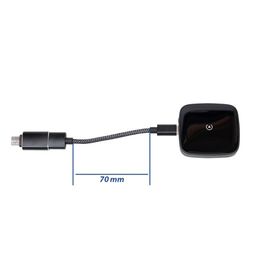 Modul conversie wireless PNI CP200 USB-C, 5V-1A, pentru masini cu Carplay, Android Auto din fabrica prin cablu - Img 2