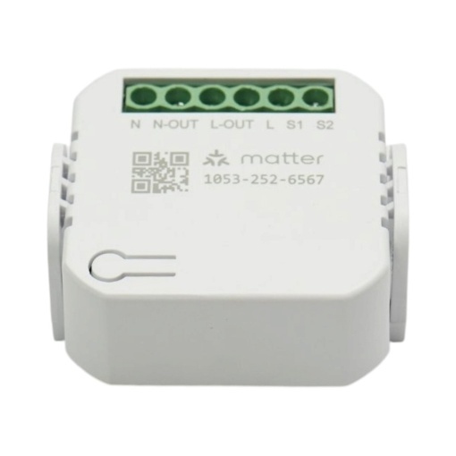 Modul intrerupator inteligent smart Wi-Fi Matter 1 canal 100-240V, 10A, montaj in doza, aplicatie Tuya Smart Life, compatibil Alexa si Google Home - Img 8