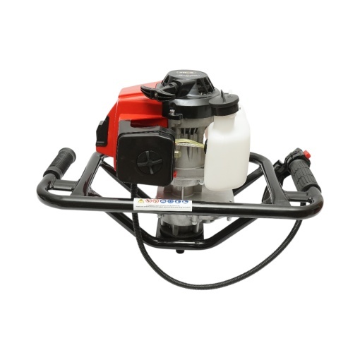 Motoburghiu foreza de pamant pe benzina 2.8CP, 2T 52cc, 3 burghie incluse 100mm, 150mm, 200mm THOR - Img 7