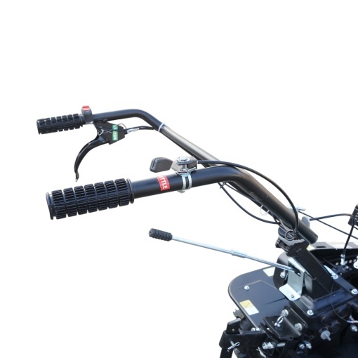 Motocultor 7CP cu freza 100cm, motor benzina 4 timpi 212cc OHV, viteze 2+1, transmisie pe curea, roti 4.00-8 Breckner Germany - Img 12