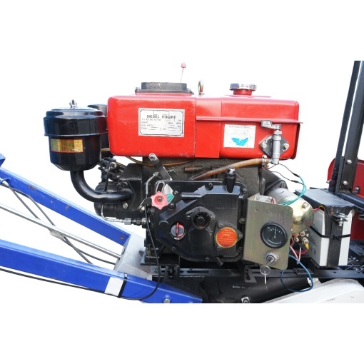 Motocultor diesel 6CP cu seceratoare frontala 1200mm, viteze 2+1, 8 divizoare pentru recoltat grau si paioase Baisan - Img 13