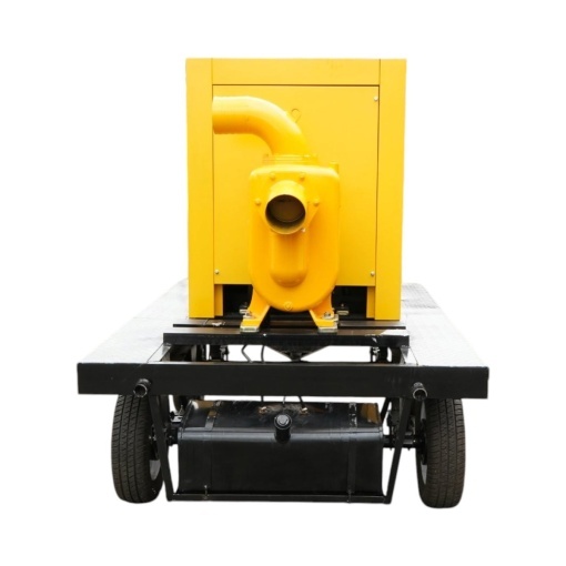 Motopompa agricola diesel pentru ape murdare 39CP, 6 toli autoamorsanta, debit 200 m3/h pe remorca tractabila KONIG TRAKTOREN - Img 5