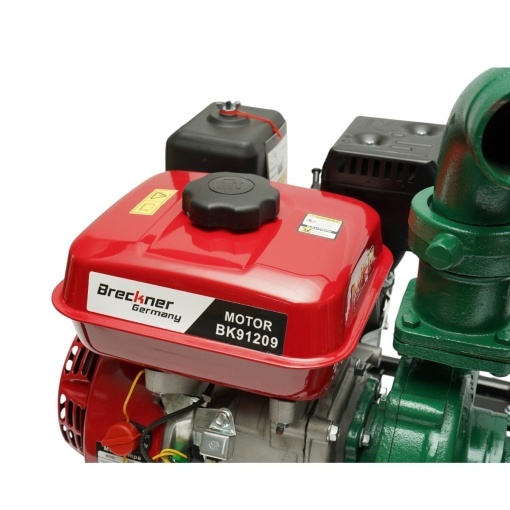 Motopompa apa pe benzina 7.5CP, 4T 212cc, 3 toli, debit 60m3/h, amorsare manuala, adancime aspiratie 8m, inaltime pompare 30m Breckner Germany - Img 7