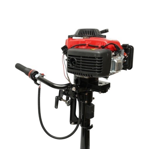 Motor barca pe benzina 1.5kW(2CP), 4 timpi, 53cc, turatie 6500rpm, racire cu aer, CDI, pornire manuala, elice 3 pale, capacitate rezervor 1.2L THOR - Img 14