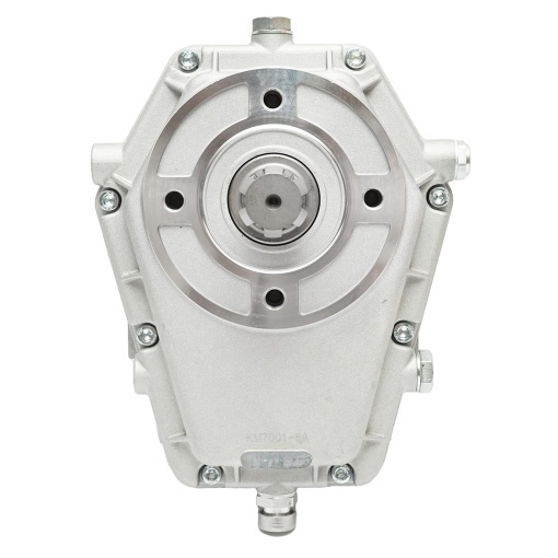 Multiplicator de turatii din aluminiu tata KM7001 profil arbore standard tractoare Z=6 1 3/8 DIN 9611 - Img 2