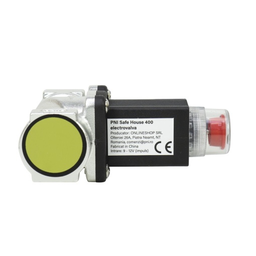 Pachet 2 buc Kit PNI Safe House 400 senzor de gaz si electrovalva 3/4 inch, alarma sonora si luminoasa, 85dB, detecteaza gaze naturale, gaz metan (CH4) - Img 7