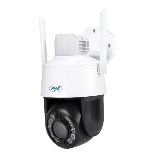 Pachet camera supraveghere video wireless PNI House IP575 si panou solar fotovoltaic PNI PSF6020A - Img 2