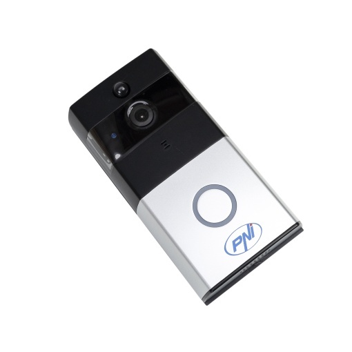 Pachet Interfon video inteligent PNI SafeHome PT710B WiFi HD, P2P si Sticky Pad Drapel - Img 11