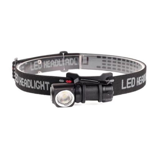 Pachet Lanterna frontala PNI Adventure F75 cu LED 6W, 600 lm, din aluminiu, cu acumulator si alimentator PNI CHG300 cu port USB C, QC3.0, PD3.0, PPS si port USB-A, 30W - Img 2