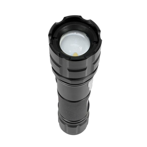 Pachet lanterna PNI Adventure F10 din aluminiu cu LED 6W, 500lm pana la 200m focus, cu acumulator si alimentator PNI CHG300 cu port USB C, QC3.0, PD3.0, PPS si port USB-A, 30W - Img 4