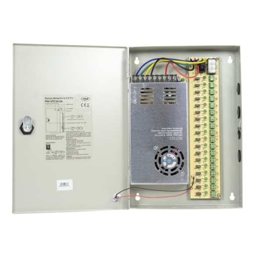 Pachet NVR PNI House IP816 cu 16 camere PNI IP740 4MP, sursa, switch, cabluri, mufe si splitere - Img 6