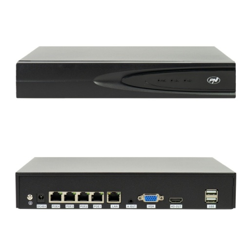Pachet supraveghere video NVR POE PNI House IP810, 8 camere PNI IP8POE, switch POE si cabluri incluse - Img 3