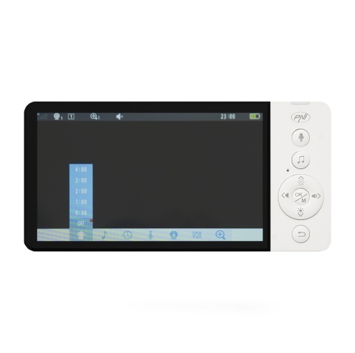 Pachet Video Baby Monitor PNI BM500 ecran 5 inch wireless 2.4 GHz si Sticky Pad Drapel inclus - Img 2