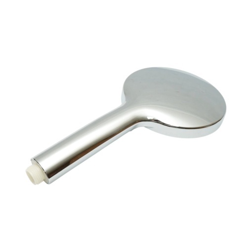 Para de dus baie rotunda, 3 functii, duze silicon, crom lucios, plastic 120x250mm - Img 5