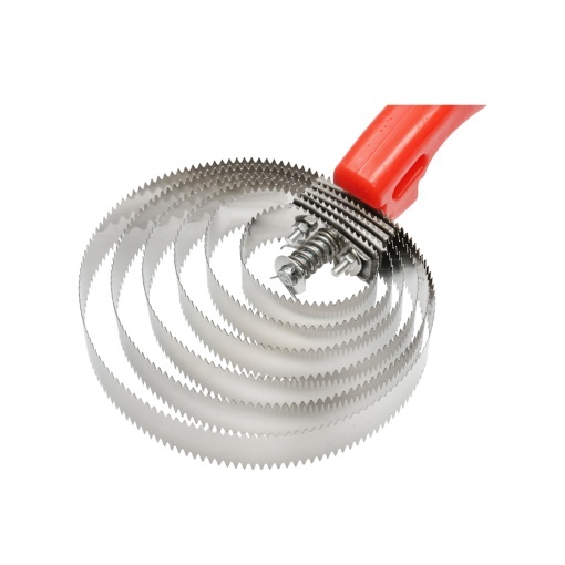 Perie tesala metalica spiralata pentru cai 230x105mm Breckner Germany - Img 4