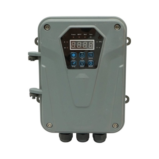 Pompa apa submersibila solara inox 1100W, 110V, D76mm, debit 6 m3/h, brushless, controler MPPT, inaltime refulare 84m 3SYD6-84-110-1100 Breckner Germany - Img 3