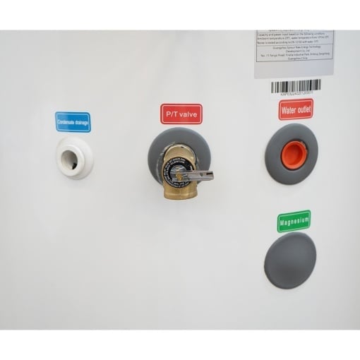 Pompa de caldura 2.5kW, 220V cu boiler apa calda incorporat 200L, 65°C, R290 SPRSUN - Img 6