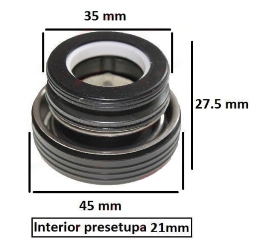 Presetupa compatibila motopompa model mare, RURIS PP80 - Img 3