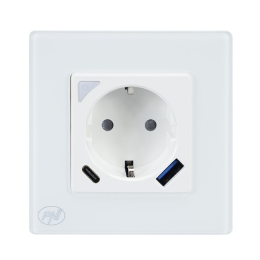 Priza inteligenta PNI SmartHome WP202 WiFi, montaj ingropat, control prin internet, aplicatie dedicata Tuya Smart, compatibila Amazon Alexa si Google Home - Img 4